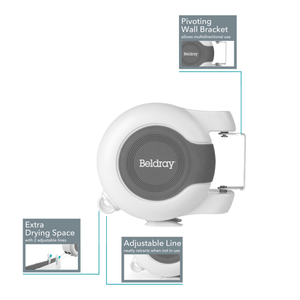 Beldray Retractable Double Clothes Washing Line - ROPE & WASHING LINES - Beattys of Loughrea