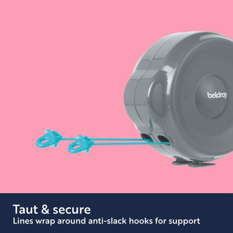 Beldray Retractable Clothesline – 30 Metre - ROPE & WASHING LINES - Beattys of Loughrea