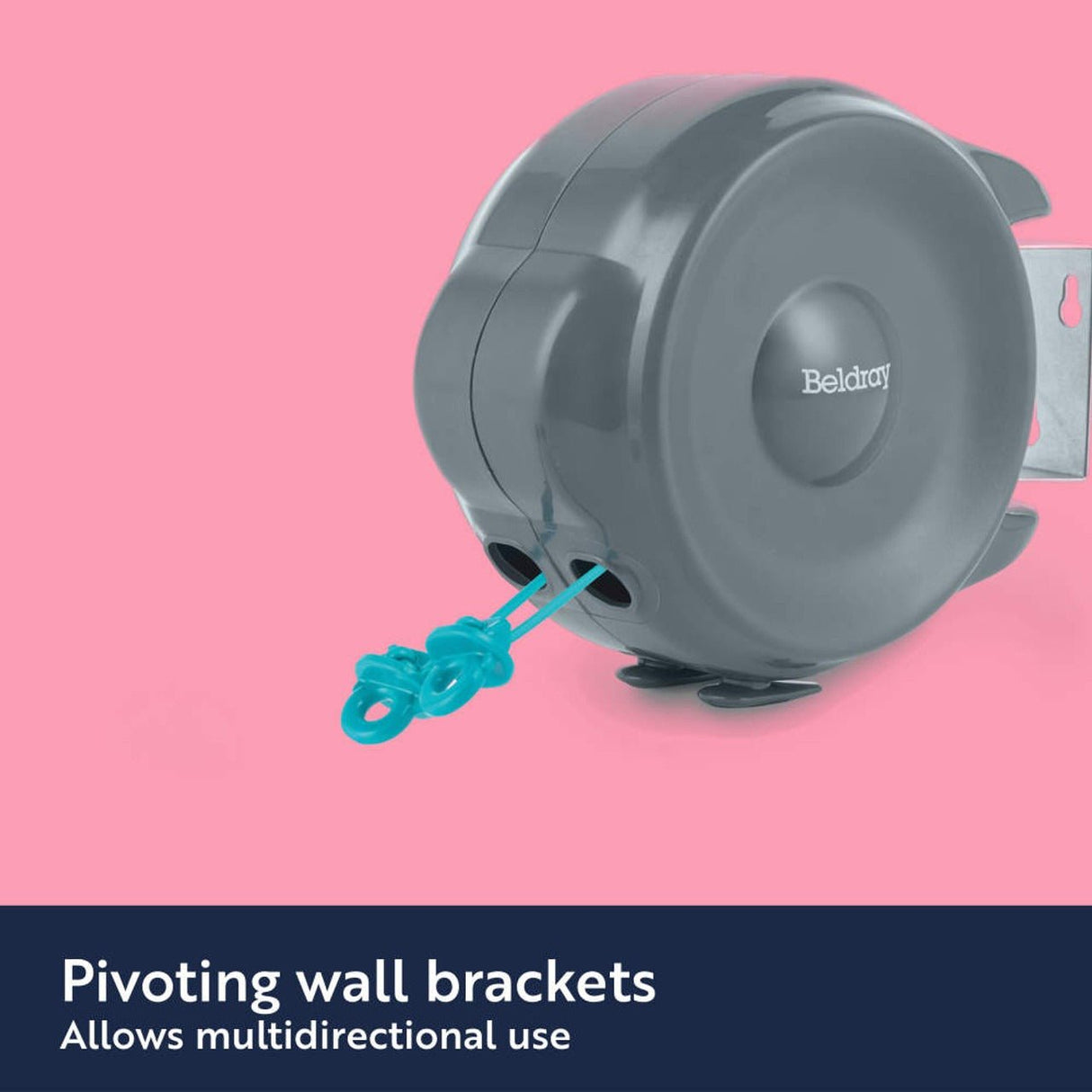 Beldray Retractable Clothesline – 30 Metre - ROPE & WASHING LINES - Beattys of Loughrea