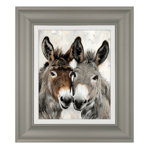 Eey and Ore and Abe and Lincoln Framed Wall Art - Set of 2 - PICTURES, PAINTINGS - Beattys of Loughrea