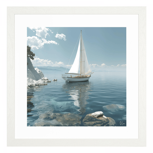 Azure Reflections Framed Wall Art - PICTURES, PAINTINGS - Beattys of Loughrea