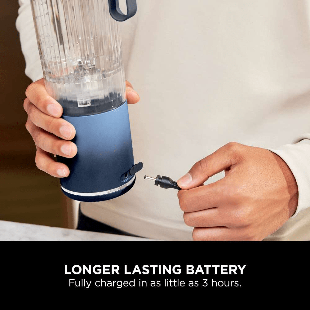 Ninja Blast Max Portable Blender - Navy BC251UKNV - FOOD PROCESSORS - Beattys of Loughrea