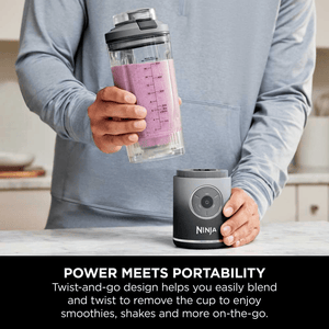 Ninja Blast Max Portable Blender - Cool Grey BC251UKGY - FOOD PROCESSORS - Beattys of Loughrea