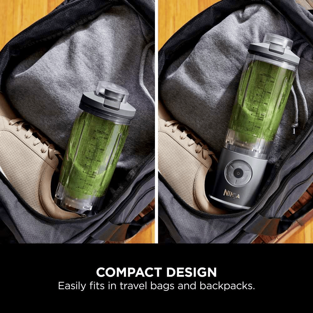 Ninja Blast Max Portable Blender - Cool Grey BC251UKGY - FOOD PROCESSORS - Beattys of Loughrea