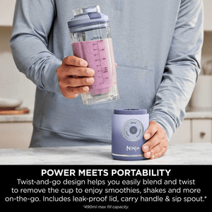 Ninja Blast Max Portable Blender - Lavender BC251UKLD - FOOD PROCESSORS - Beattys of Loughrea