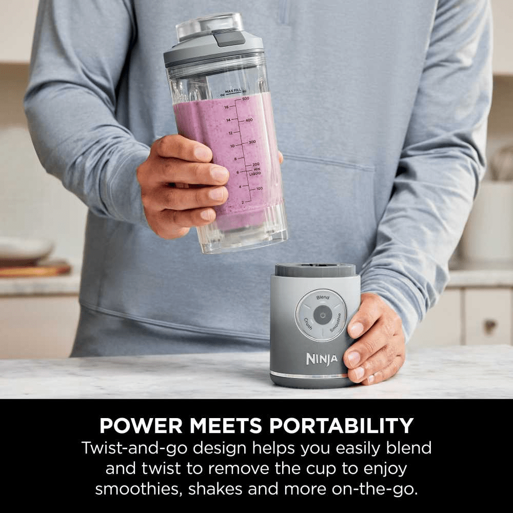 Ninja Blast Max Portable Blender - Silver BC251UKSL - FOOD PROCESSORS - Beattys of Loughrea