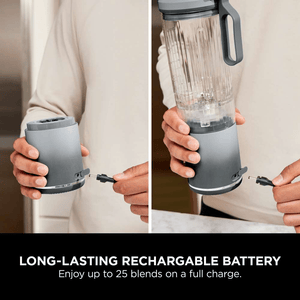 Ninja Blast Max Portable Blender - Silver BC251UKSL - FOOD PROCESSORS - Beattys of Loughrea