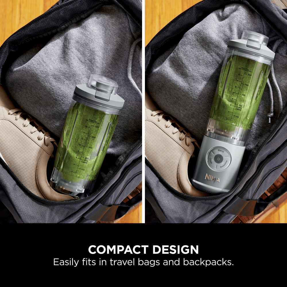 Ninja Blast Max Portable Blender - Silver BC251UKSL - FOOD PROCESSORS - Beattys of Loughrea