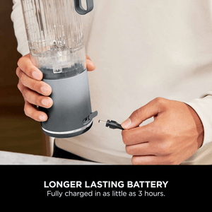 Ninja Blast Max Portable Blender - Silver BC251UKSL - FOOD PROCESSORS - Beattys of Loughrea