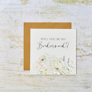 R13 WILL YOU BE MY BRIDESMAID ARD 4WG256