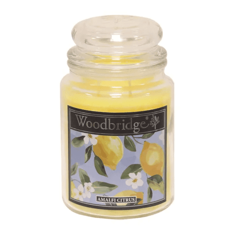 Amalfi Citrus Woodbridge Large Scented Candle Jar - CANDLES - Beattys of Loughrea