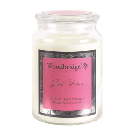 Woodbridge Good Vibes - Candle Jar 650g - CANDLES - Beattys of Loughrea