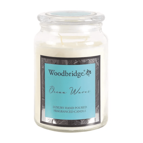 Woodbridge Ocean Waves - Candle Jar 650g - CANDLES - Beattys of Loughrea