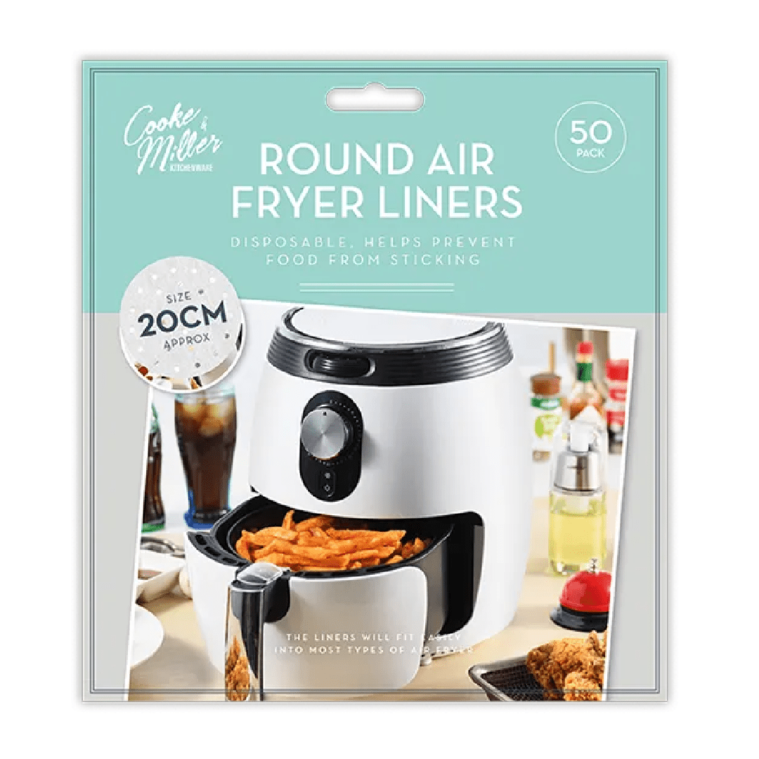 Air Fryer Sheets Round Dia.20cm 50pk - MICROWAVE WARE/FOILS/FREEZER BAG - Beattys of Loughrea