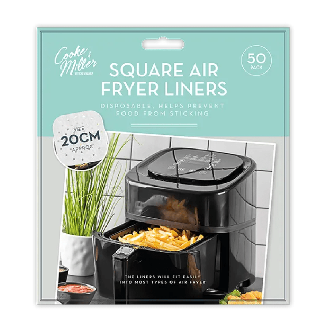 Air Fryer Sheets Square 20 x 20cm 50pk - MICROWAVE WARE/FOILS/FREEZER BAG - Beattys of Loughrea