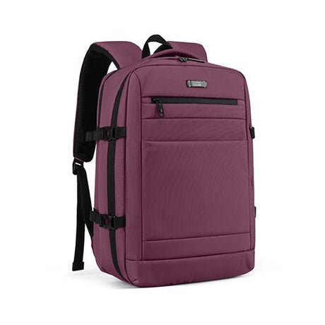 Laptop Underseat Cabin Backpack 6911EJ - Mauve - RUCKSACK BACKPACK SCHOOL BAG - Beattys of Loughrea