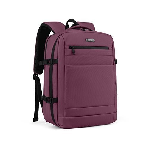 Laptop Underseat Cabin Backpack 6911RA - Mauve - RUCKSACK BACKPACK SCHOOL BAG - Beattys of Loughrea