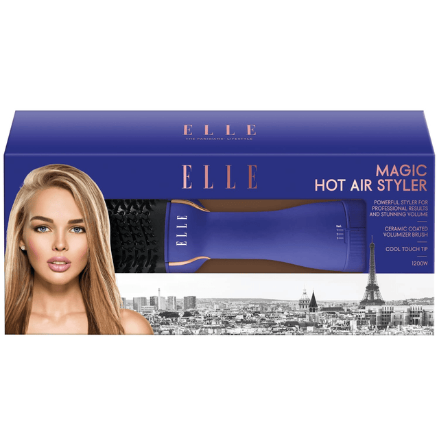 Elle Magic Hot Air Styler Brush Purple - HAIR DRYER - Beattys of Loughrea