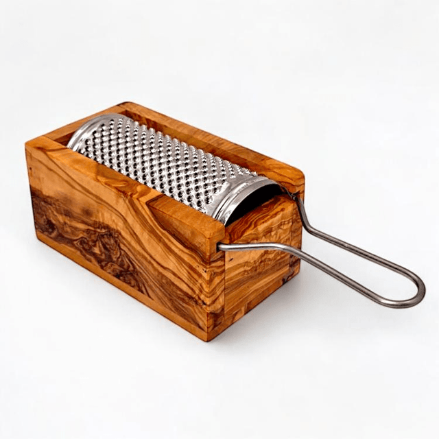 Olive Wood Cheese Grater 15cm - WOODEN KITCHENWARE /ACCESSORIES - Beattys of Loughrea