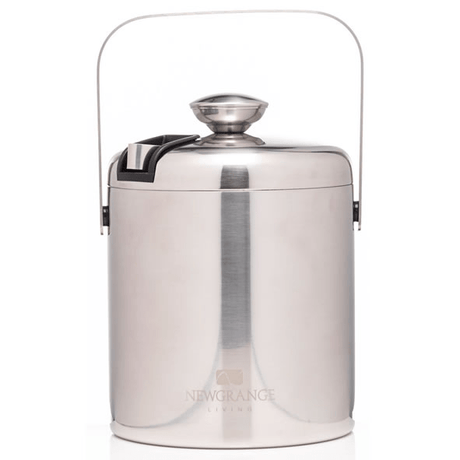 Newgrange Living Ice Bucket With Tongs & Strainer - DRINKING GLASSES - Beattys of Loughrea