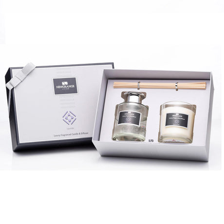 Newgrange Living Luxury Candle & Diffuser Set - Lavender - CANDLES - Beattys of Loughrea