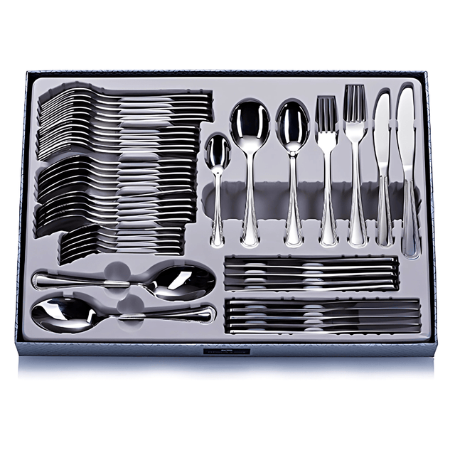 Newgrange Living 44 piece Adare Cutlery Set - CUTLERY/KNIFE SET/BLOCK - Beattys of Loughrea