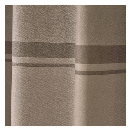 Catherine Lansfield Melville Natural Eyelet Curtains (90" x 90") - CURTAINS - READY MADE - Beattys of Loughrea