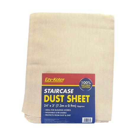 Fleetwood Ezyk Dust Sheet Stair Runner 24ft X 3ft - PAINT TOOLS - Beattys of Loughrea