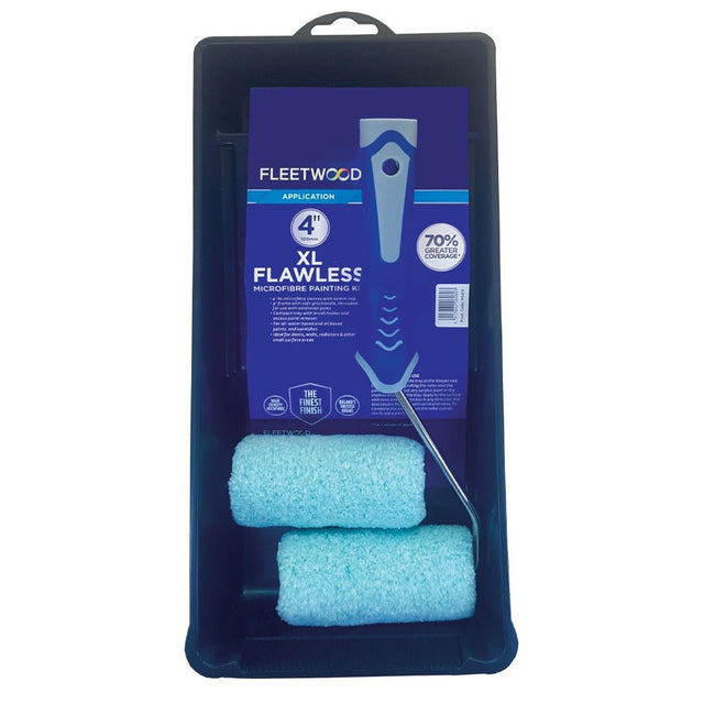 Fleetwood 4" Jumbo Flawless Painting Kit - ROLLERS/SLEEVES - Beattys of Loughrea