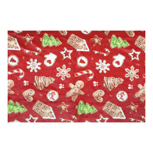 STOF Hohoho Christmas Throw, Multicolour, 130x160cm - THROWS/BLANKETS - Beattys of Loughrea