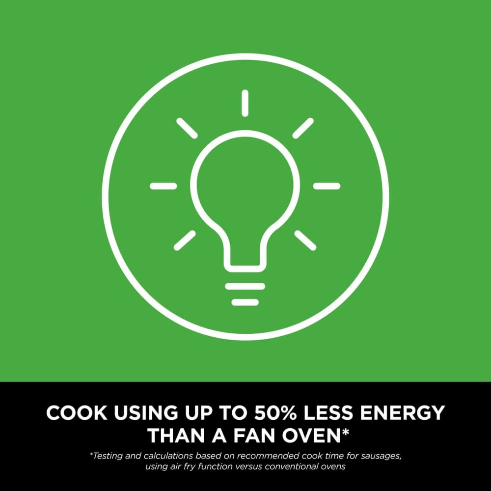 Ninja CRISPi 4 - in - 1 Portable Glass Air Fryer - Sage FN101UKSG - AIR FRYER / DEEP FAT FRYERS - Beattys of Loughrea