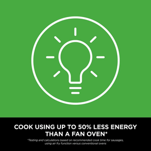 Ninja CRISPi 4 - in - 1 Portable Glass Air Fryer - Stone FN101UKST - AIR FRYER / DEEP FAT FRYERS - Beattys of Loughrea