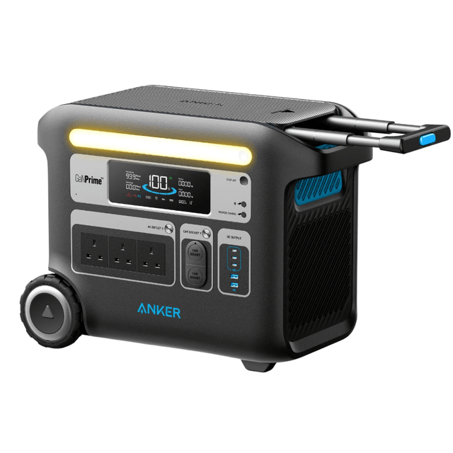 Anker SOLIX F2000 Power Station 767 2048Wh 2400W Powerbank | A1780211 - USB PC ACCESSORIES - Beattys of Loughrea