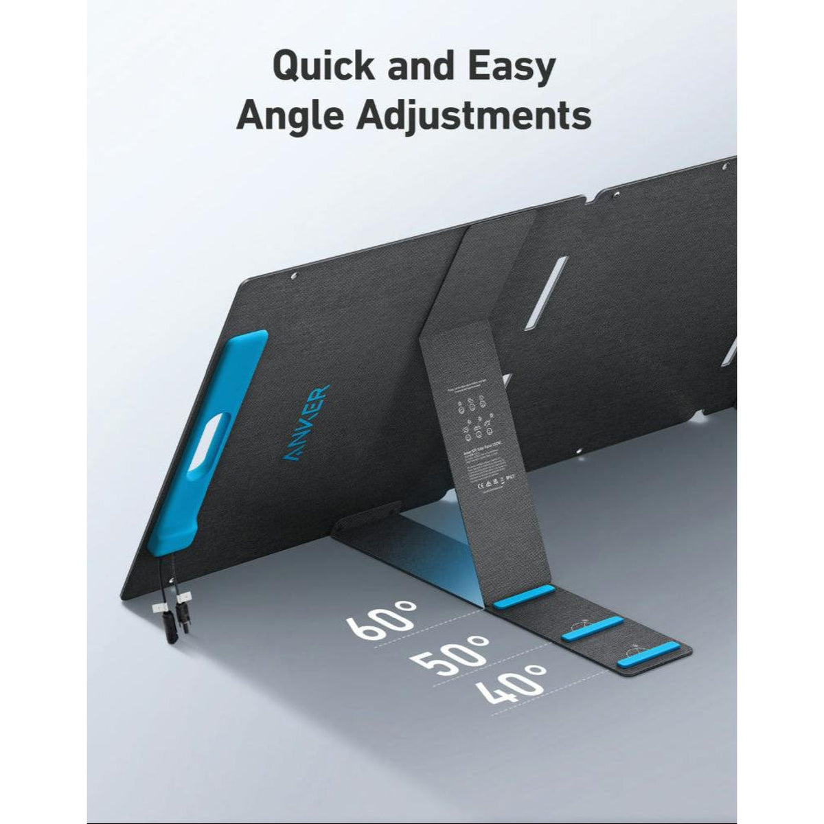 Anker Solix 400W Foldable Solar Panel A24370A1