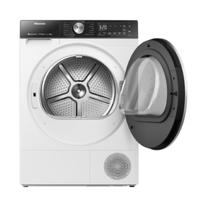 Hisense 5S Series 10 kg WiFi Heat Pump Tumble Dryer | White - TUMBLE DRYERS - Beattys of Loughrea