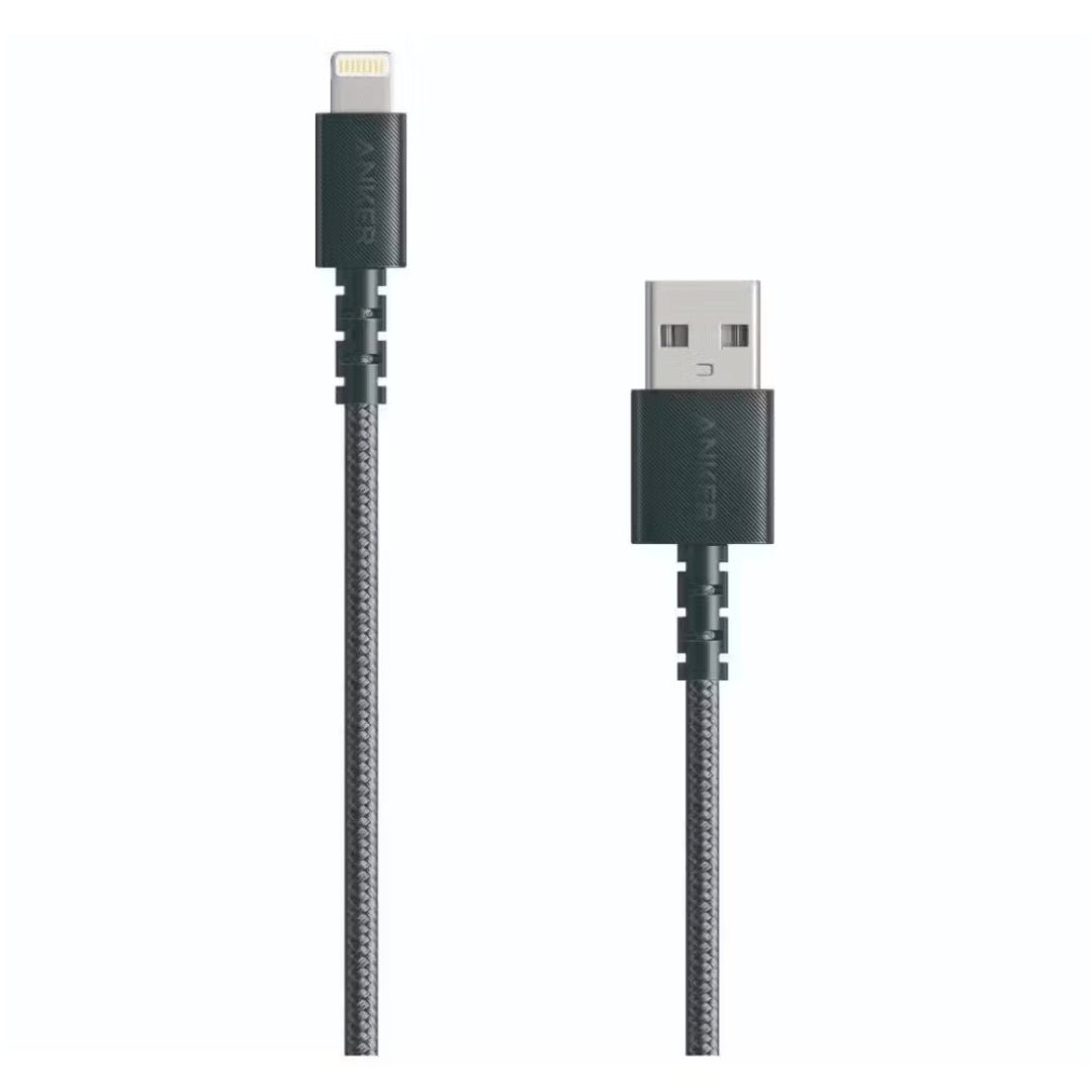 Anker PowerLine Select+ USB A to Lightning Charging Cable 90cm - Black - USB PC ACCESSORIES - Beattys of Loughrea