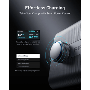 Anker Prime Charger 250W 6 Port GaN Charging Station - USB PC ACCESSORIES - Beattys of Loughrea