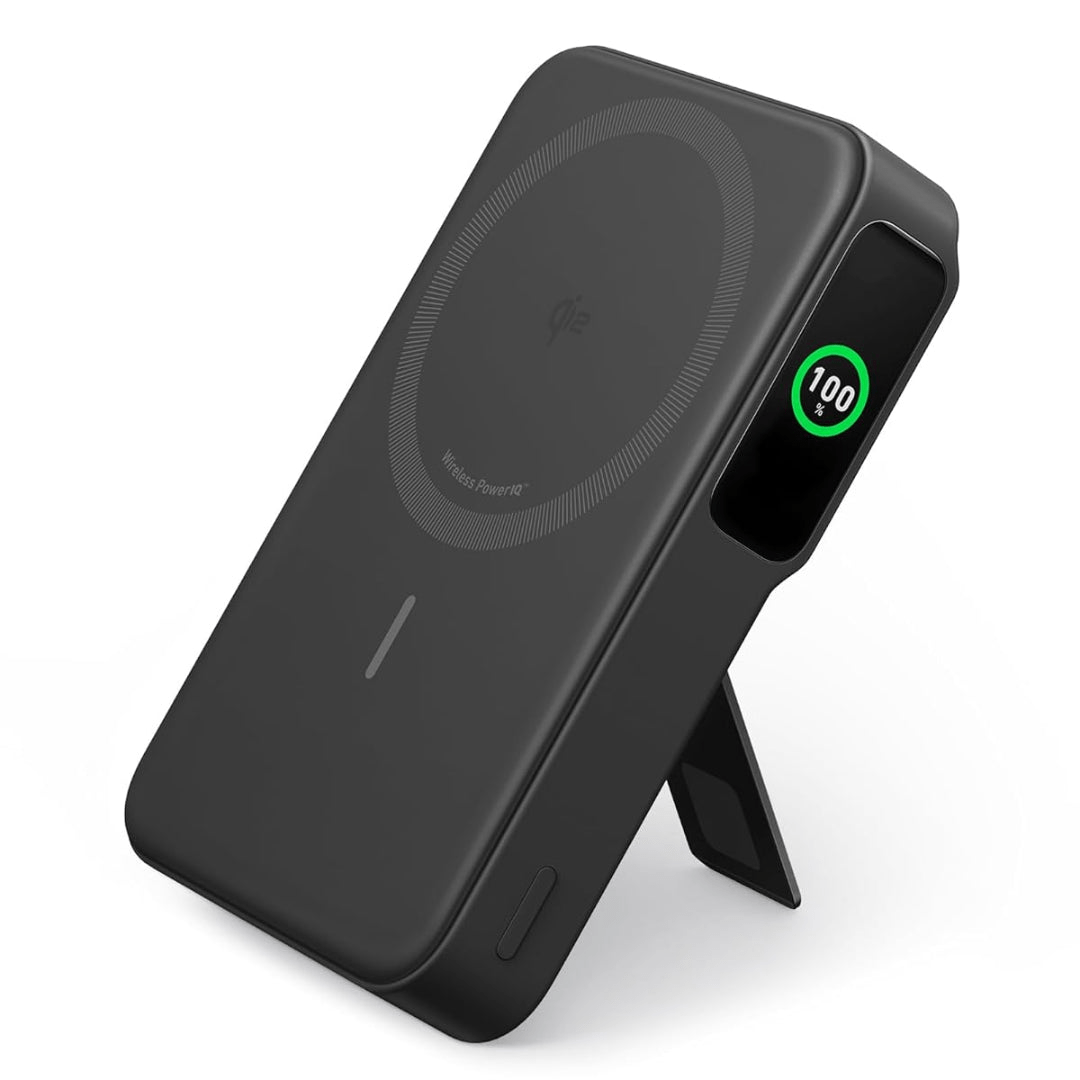 Anker MagGo 10,000mah Wireless Power Bank - Black - USB PC ACCESSORIES - Beattys of Loughrea