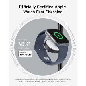 Anker MagGo Wireless Charging Station 15W3 in 1 Stand, Cable and Charger Bundle - Black - BATTERY CHARGERS - Beattys of Loughrea