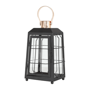 La Hacienda Alderin Lantern Large - CANDLE HOLDERS / Lanterns - Beattys of Loughrea