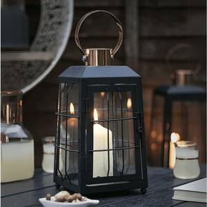 La Hacienda Alderin Lantern Large - CANDLE HOLDERS / Lanterns - Beattys of Loughrea
