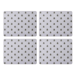 Creative Tops Bee Print Pack of 4 Premium Placemats - TABLEMATS/COASTERS - Beattys of Loughrea
