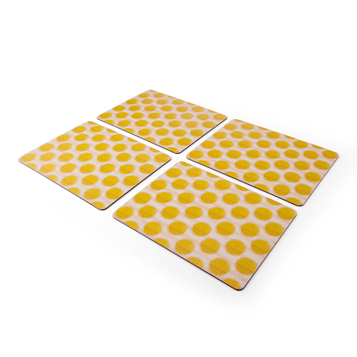 Creative Tops Spot Print Pack of 4 Premium Placemats - TABLEMATS/COASTERS - Beattys of Loughrea