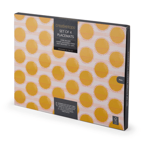 Creative Tops Spot Print Pack of 4 Premium Placemats - TABLEMATS/COASTERS - Beattys of Loughrea