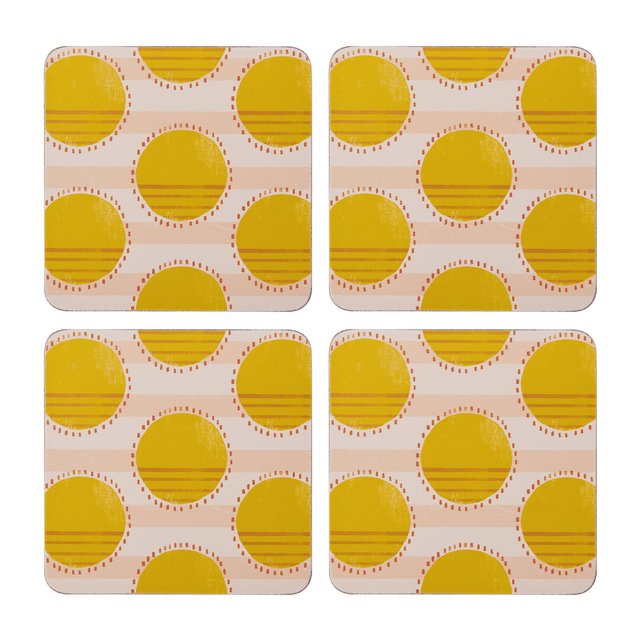 Creative Tops Spot Print Pack of 4 Premium Coasters - TABLEMATS/COASTERS - Beattys of Loughrea