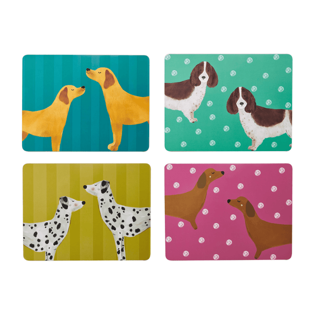 Creative Tops Dog Print Pack of 4 Premium Placemats - TABLEMATS/COASTERS - Beattys of Loughrea