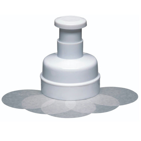 KitchenCraft Hamburger Maker With 100 Wax Discs - KITCHEN HAND TOOLS - Beattys of Loughrea