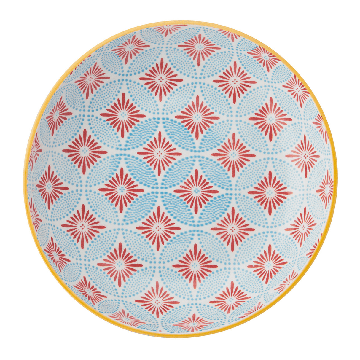 Mikasa Blue Mosaic Stoneware Bowl, 21cm - GENERAL LOOSE WARE - Beattys of Loughrea