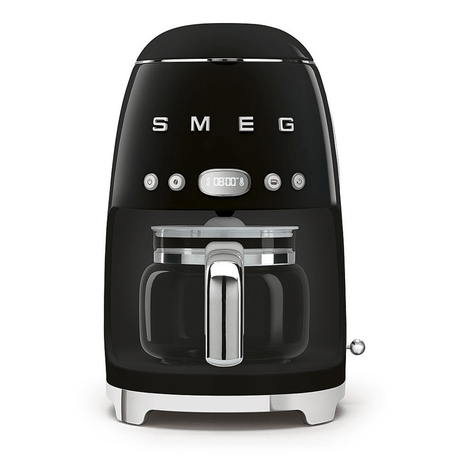 Smeg DCF02PBUK Drip Coffee Machine in Black - COFFEE MAKERS / ACCESSORIES - Beattys of Loughrea