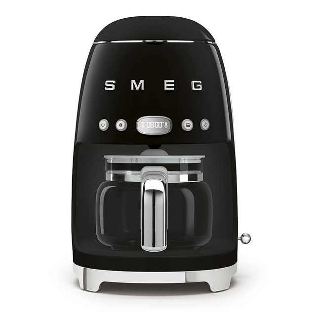 Smeg DCF02PBUK Drip Coffee Machine in Black - COFFEE MAKERS / ACCESSORIES - Beattys of Loughrea